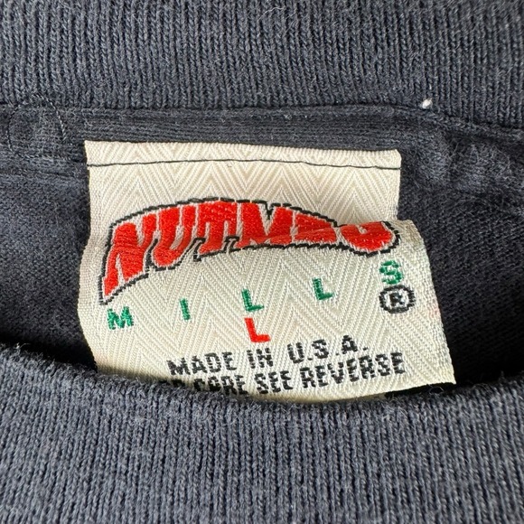 VINTAGE 1993 UNC Tar Heels Final Four Double-Sided Shirt‎ Large Nutmeg - Picture 4 of 6